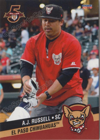 2018 El Paso Chihuahuas AJ Russell