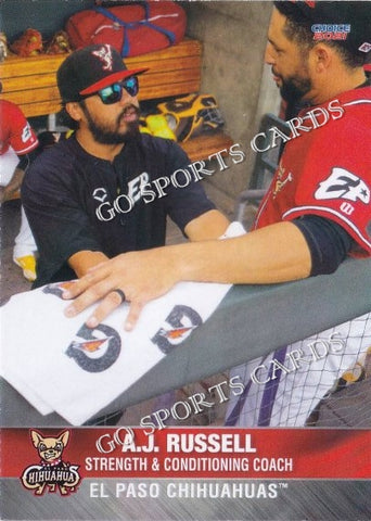 2021 El Paso Chihuahuas AJ Russell