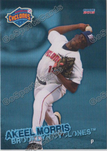 2013 Brooklyn Cyclones Akeel Morris