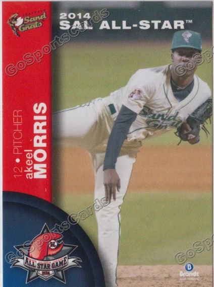 2014 South Atlantic League All Star SD Akeel Morris
