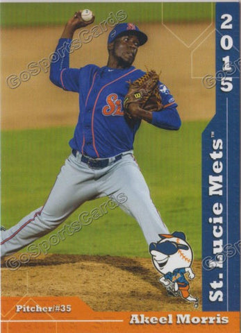 2015 St Lucie Mets Akeel Morris