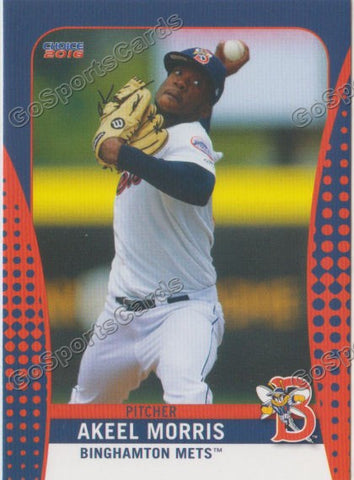 2016 Binghamton Mets Akeel Morris