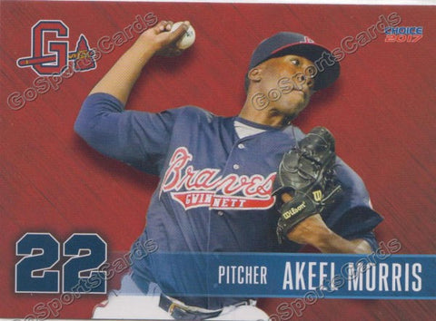 2017 Gwinnett Braves Akeel Morris