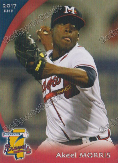 2017 Mississippi Braves Akeel Morris