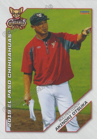 2019 El Paso Chihuahuas Akinori Otsuka
