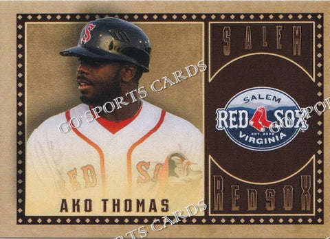 2022 Salem Red Sox Ako Thomas