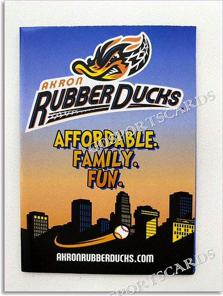 2014 Akron RubberDucks Pocket Schedule