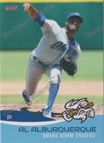2017 Omaha Storm Chasers Al Alburquerque
