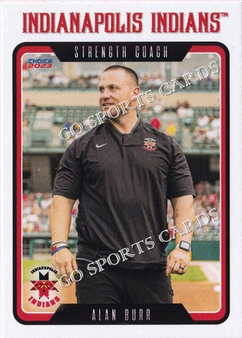 2023 Indianapolis Indians Alan Burr