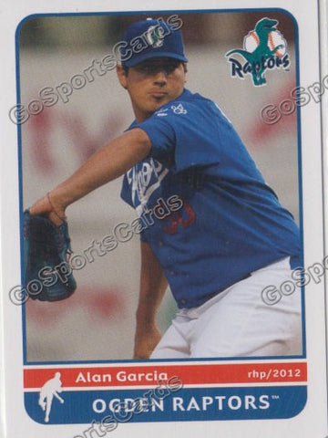 2012 Ogden Raptors Alan Garcia