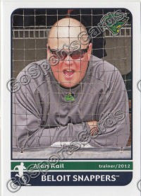 2012 Beloit Snappers Alan Rail
