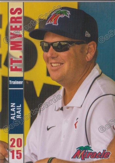 2015 Fort Myers Miracle Alan Rail – Go Sports Cards