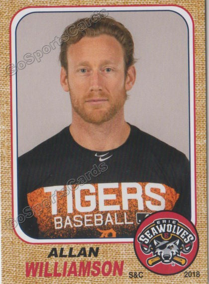 2018 Erie SeaWolves Alan Williamson