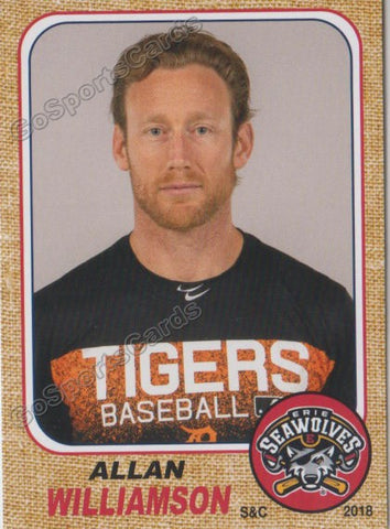2018 Erie SeaWolves Alan Williamson