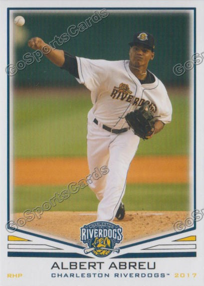 2017 Charleston RiverDogs Albert Abreu