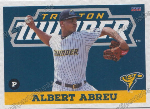 2019 Trenton Thunder Albert Abreu