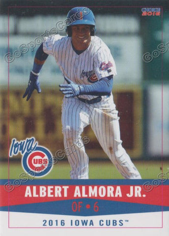 2016 Iowa Cubs Albert Almora Jr