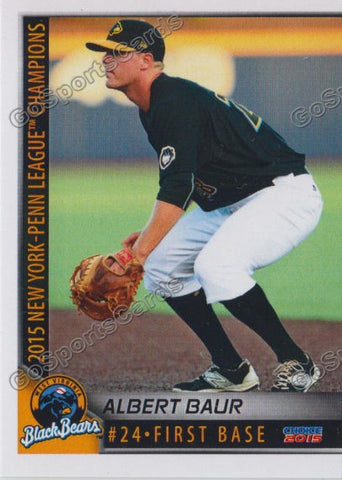 2015 West Virginia Black Bears Champions Albert Baur