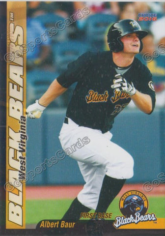 2016 West Virginia Black Bears Albert Baur