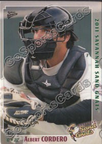 2011 Savannah Sand Gnats Albert Cordero