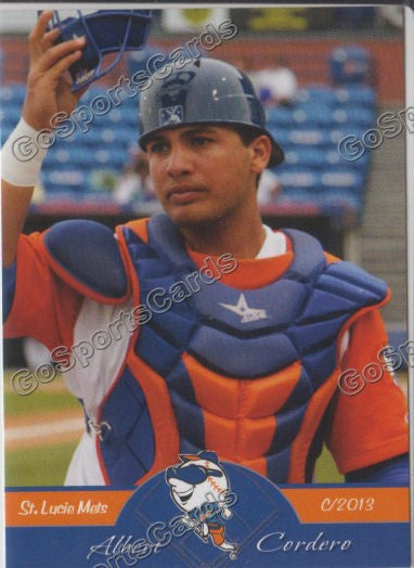 2013 St Lucie Mets Albert Cordero