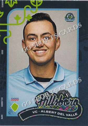 2023 Hillsboro Hops Albert Del Valle