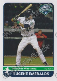2012 Eugene Emeralds Alberth Martinez