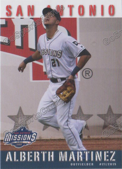 2015 San Antonio Missions Alberth Martinez