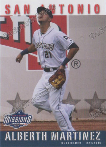 2015 San Antonio Missions Alberth Martinez