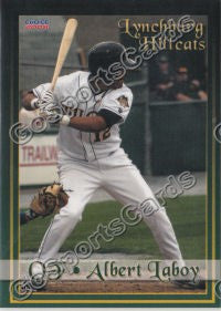 2008 Lynchburg Hillcats Albert Laboy