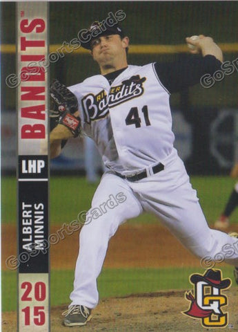 2015 Quad Cities River Bandits Albert Minnis