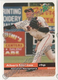 2003 Norwich Navigators Albert Montes