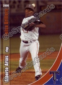 2006 Tulsa Drillers Alberto Arias