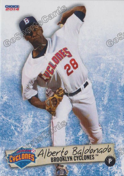 2014 Brooklyn Cyclones Alberto Baldonado