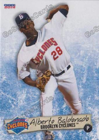 2014 Brooklyn Cyclones Alberto Baldonado