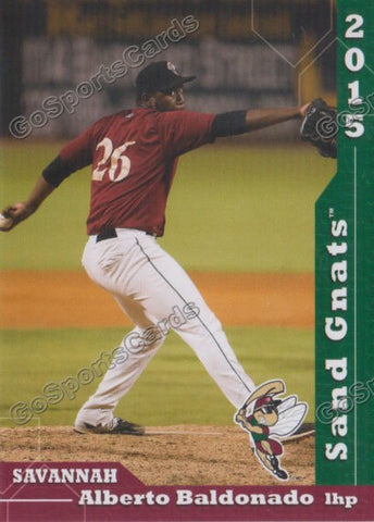 2015 Savannah Sand Gnats Alberto Baldonado