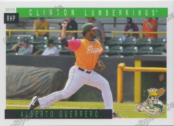 2019 Clinton LumberKings Alberto Guerrero