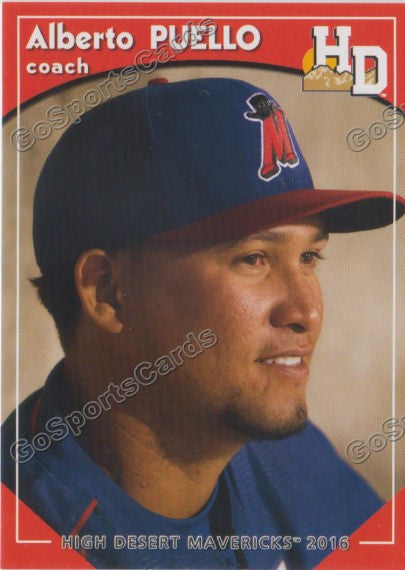 2016 High Desert Mavericks Alberto Puello