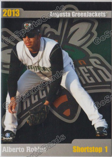 2013 Augusta Greenjackets Alberto Robles