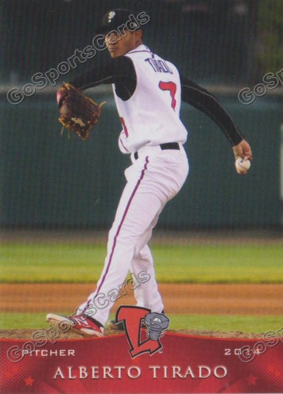 2014 Lansing Lugnuts Alberto Tirado