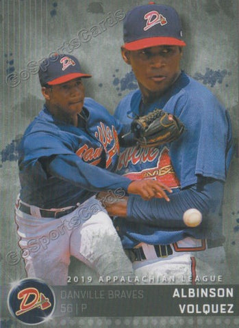 2019 Danville Braves Albinson Volquez