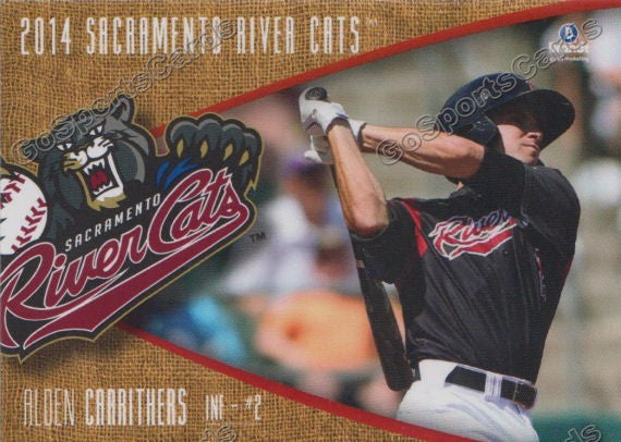 2014 Sacramento River Cats Alden Carrithers