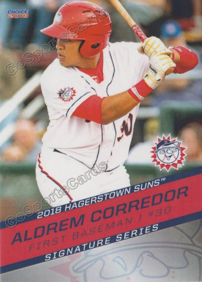 2018 Hagerstown Suns Aldrem Corredor
