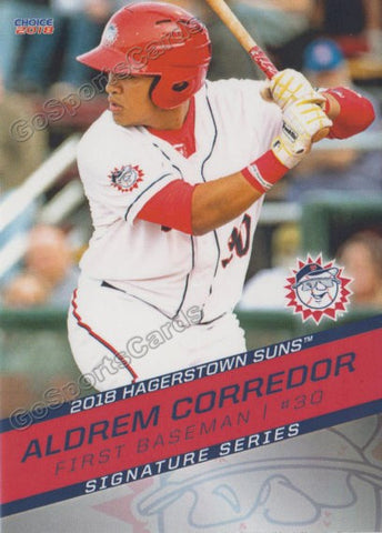 2018 Hagerstown Suns Aldrem Corredor