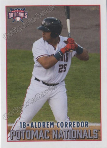 2019 Potomac Nationals Aldrem Corredor