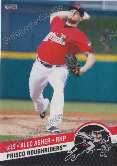 2014 Frisco Roughriders Alec Asher