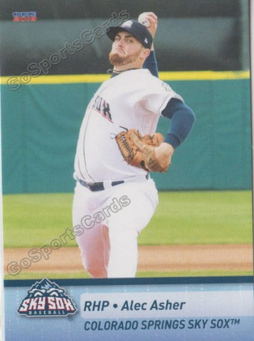 2018 Colorado Springs Sky Sox Alec Asher