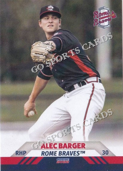 2022 Rome Braves Alec Barger