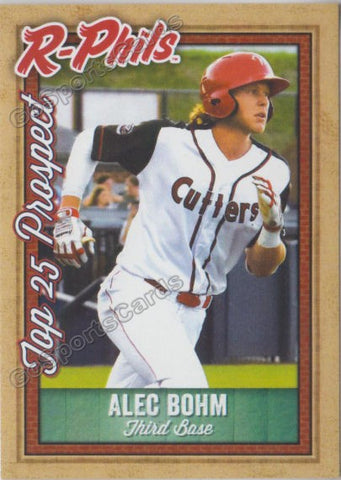 2019 Reading Fightin Phils Top 25 Prospect Alec Bohm