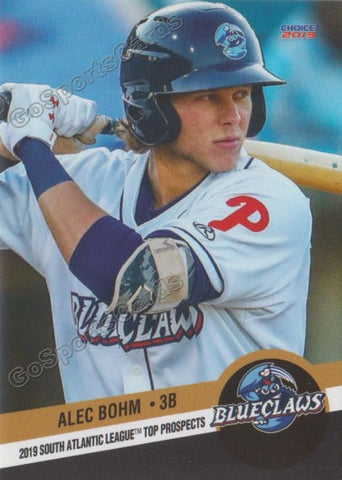 2019 South Atlantic League Top Prospects Alec Bohm